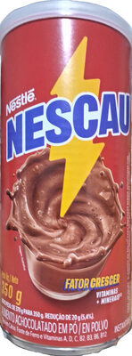 Alimento achocolatado em pó, NESCAU