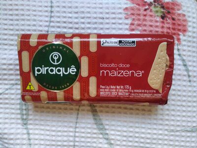Biscoito doce maizena