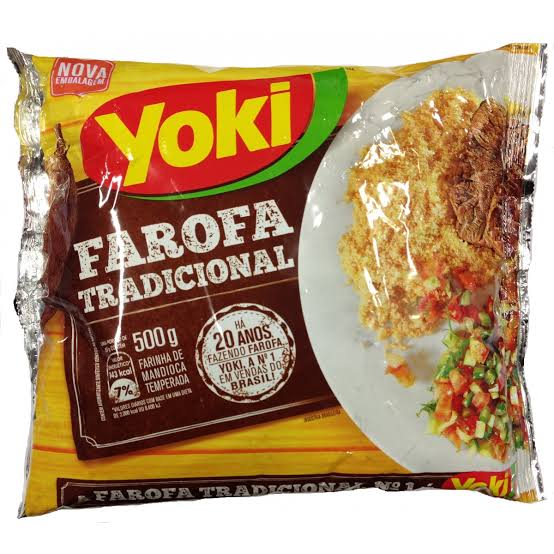 Farofa pronta para churrasco