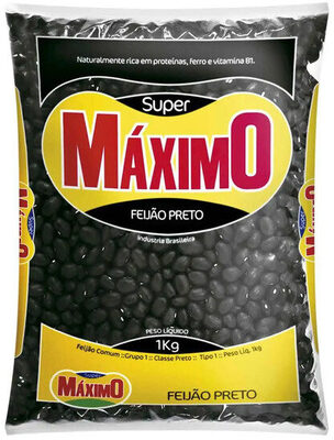 Feijão Preto S. Máximo Tipo 1 1kg